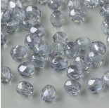 Zdjęcie - Fire Polish Crystal Luster - Transparent Blue (LB00030) 4mm